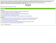 Tablet Screenshot of pda.plusworld.org